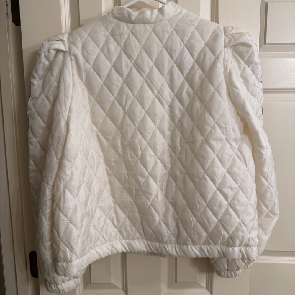 &Merci Floral Quilted Jacket - Picture 6 of 8